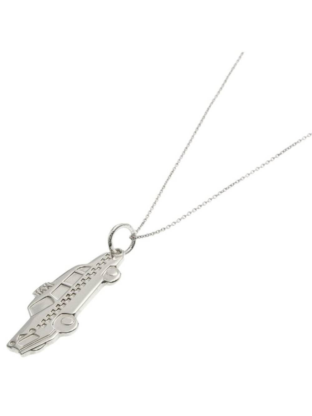 Tiffany & Co Taxi Vintage Necklace Silver